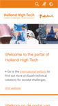 Mobile Screenshot of hollandhightech.nl
